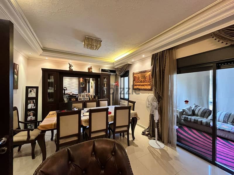 185 Sqm | Fully Decorated Apartment For Sale In Bsalim with Terrace 1