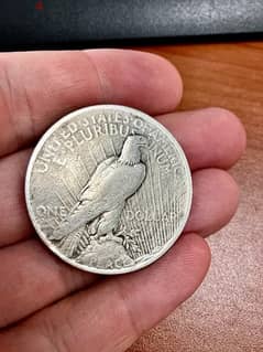 1922 Peace $1 Dollar Silver Dollar Coin 0