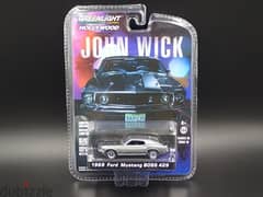 Mustang Boss (John Wick) diecast car model 1;64. 0