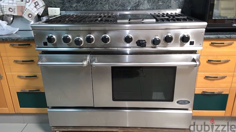 oven with grill and aspirator فرن كبير مع شوّايةو شفّاط 3