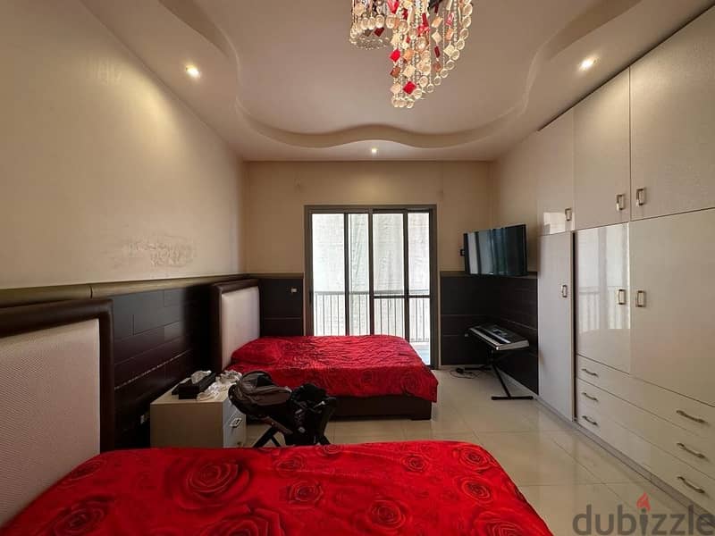 300 Sqm | Fully Furnished & Decorated Apartment For Sale In Jal El Dib 10