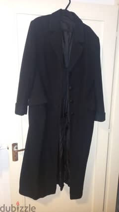 Black winter coat size 46 0