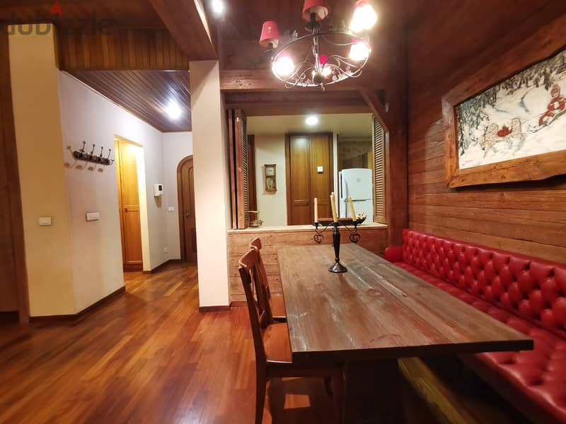 Furnished Chalet with Terrace for Rent in Faraya-Mzaar 6