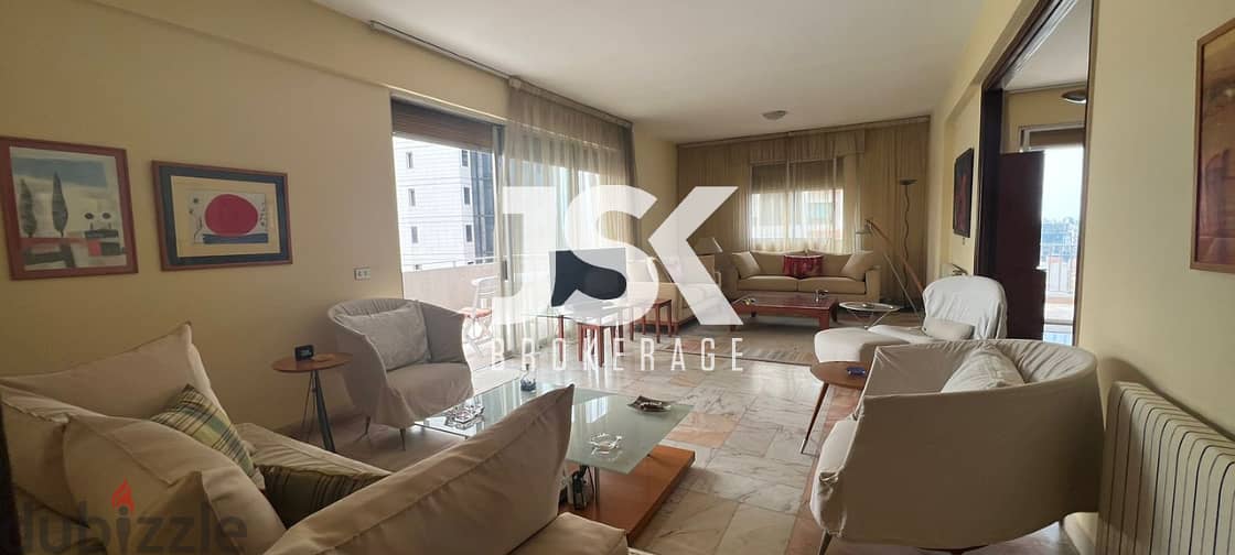 L12233-Apartment with Open View for Sale in Achrafieh 0