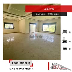 Duplex for sale in jeita 195 SQM REF#NW56209