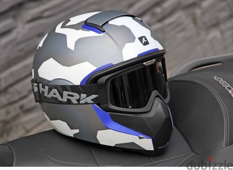 por supuesto muy agradable Apoyarse Shark Vancore Wipeout Mat Fighter Helmet - Accessories for Men - 115283209