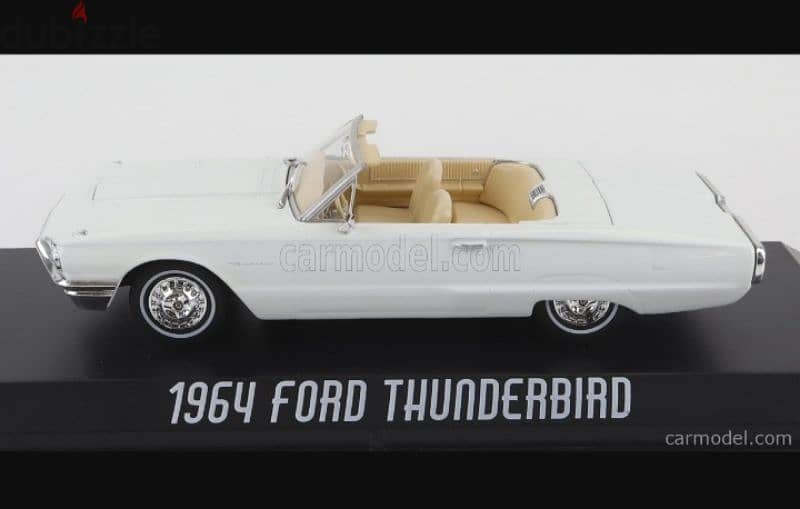 Ford Thunderbird 1964 diecast car model 1;43. 1
