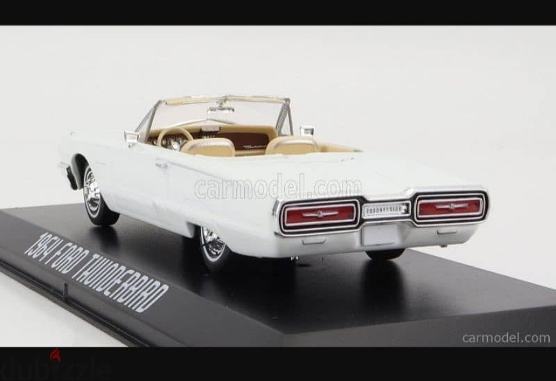 Ford Thunderbird 1964 diecast car model 1;43. 2