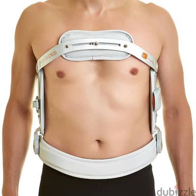 Hyperextension brace size Small|جهاز لكسور الفقرات القطنية السفلى