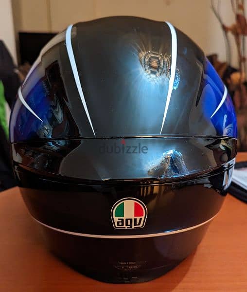 AGV K1 MOTORCYCLE HELMET blue/black 2