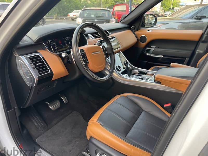 2018 Range Rover Sport White/Basket V8 AutoBiography 6