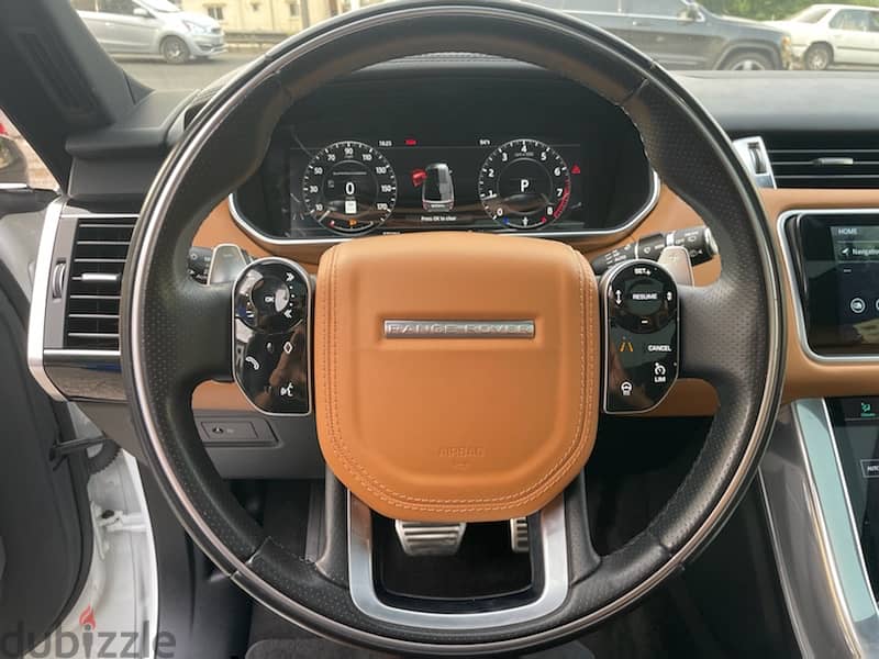 2018 Range Rover Sport White/Basket V8 AutoBiography 11