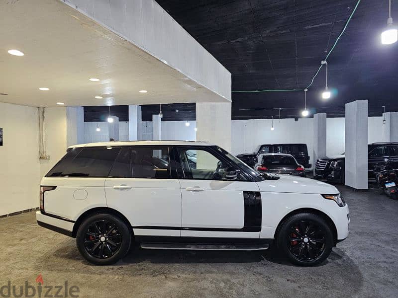 2016 Range Rover Vogue HSE White/Black Leather Clean Carfax Like New! 3