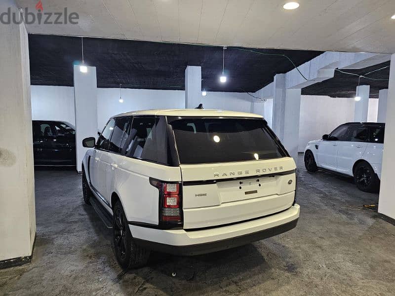 2016 Range Rover Vogue HSE White/Black Leather Clean Carfax Like New! 4