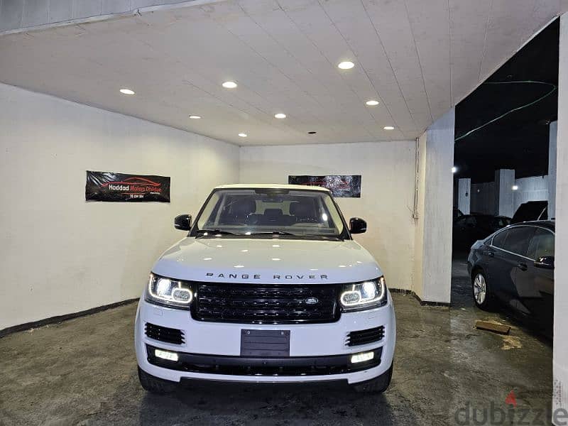 2016 Range Rover Vogue HSE White/Black Leather Clean Carfax Like New! 6