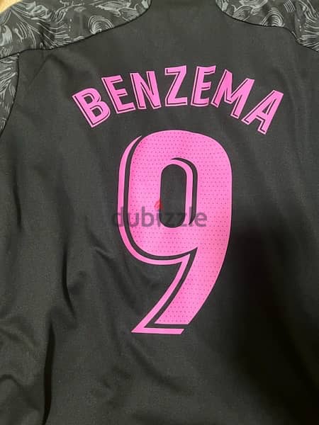 benzema real madrid black edition adidas jersey 1
