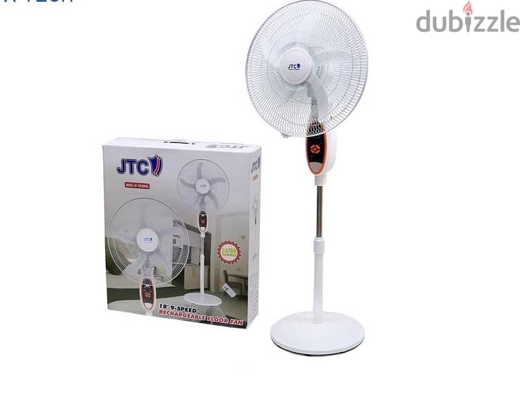 JTC 18” Rechargeable fan 2