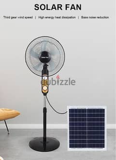 Fan with battery