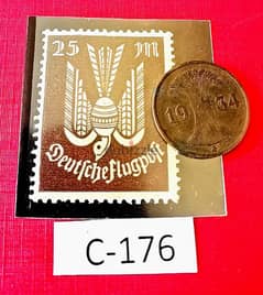 Germany 1934 Weimar Gov. Lot # C-176 1 Pfennig 0