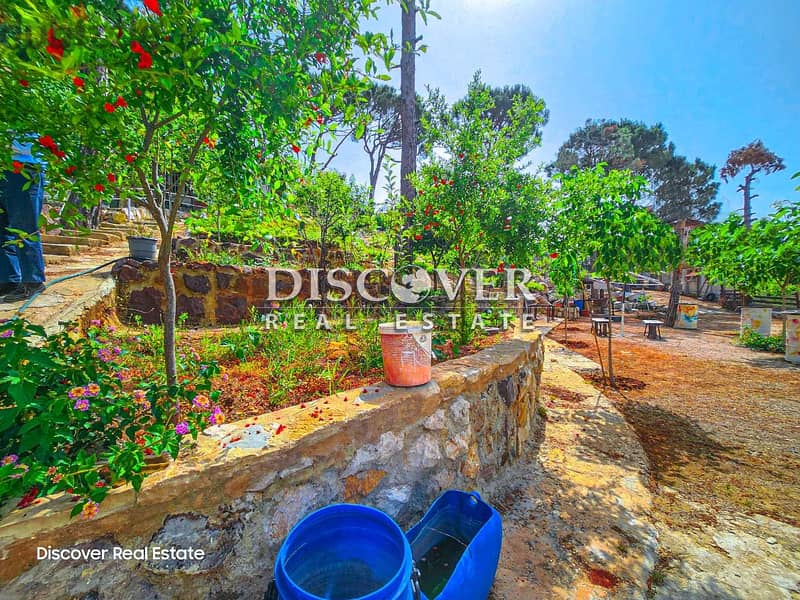 Private, Peaceful & Sensational Location Private land  in Baabdat 6