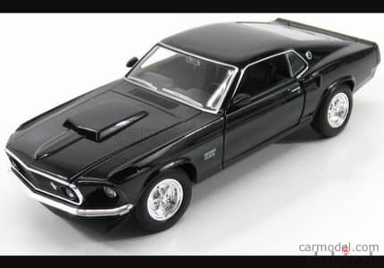 Ford Mustang Boss 429 ('69) diecast car model 1:24.