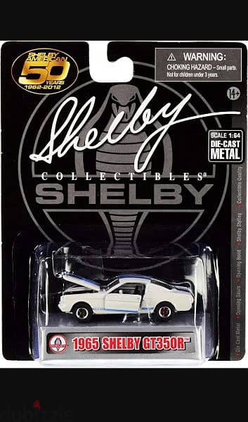 Ford Shelby GT350R '65 diecast car model 1;64.