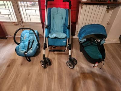 Bebe Confort - Loola Set - 3 pieces: car seat, stroller, bed