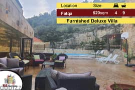 Fatqa 520m2 + 300m2 Terrace | Deluxe Villa | Fully Furnished | View |P