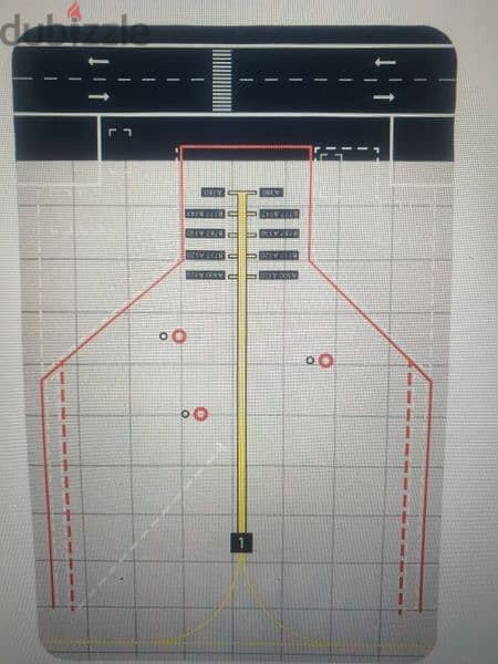 1:400 scale apron rubber pad general for static aircraft model 1