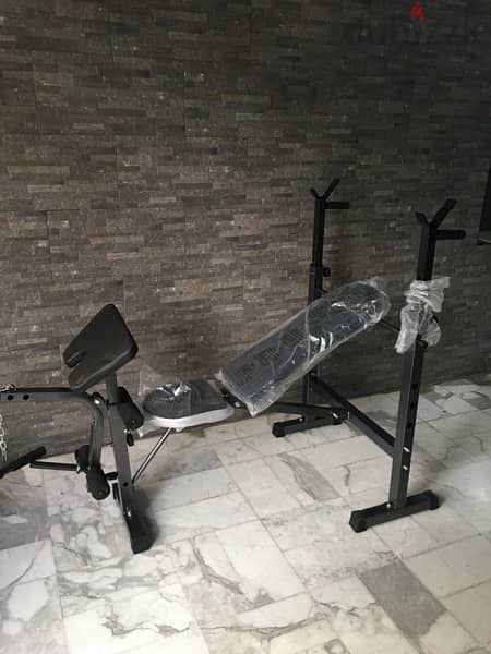 bench adjustable new with legs extension curl and biceps best quality 2