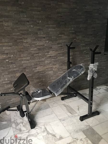 bench adjustable new with legs extension curl and biceps best quality 3