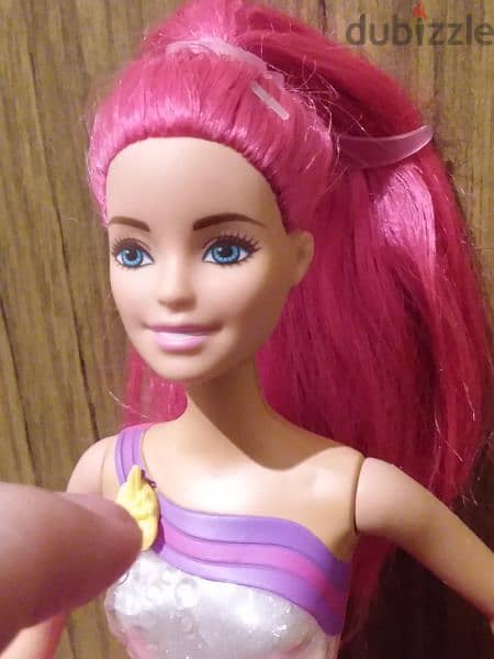 DREAMTOPIA RAINBOW COVE LIGHT UP PRINCESS Barbie doll+Magic Wind Voice 4