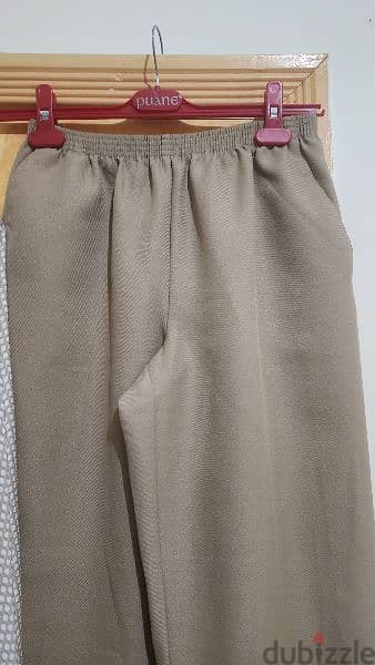 trousers and top set size 38 40 medium طقم بلوزة وبنطلون 3