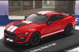 "20 Ford Shelby GT500 diecast car model 1;43.
