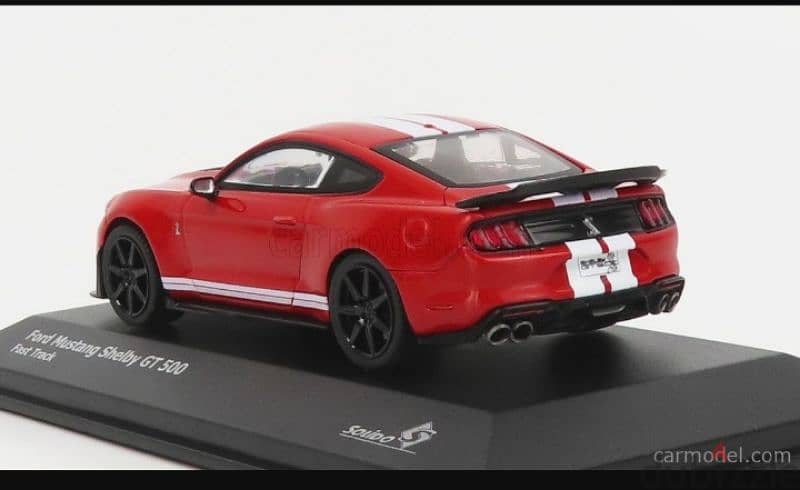 "20 Ford Shelby GT500 diecast car model 1;43. 1