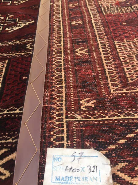 سجادعجمي. 400/321. Persian Carpet. Hand made 3