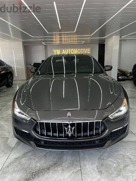 2018 Maserati ghibli GRANLUSSO 360 surrounding view cameras led 2