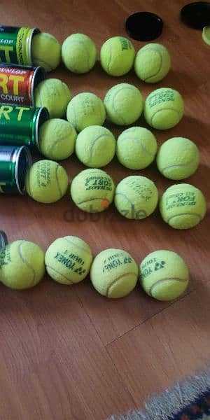 hardly used bargain price tennis balls 3
