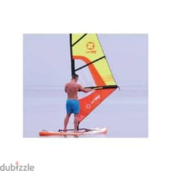 Inflatable windsurf board (sail included)+ SUP + kayak (3 in 1)