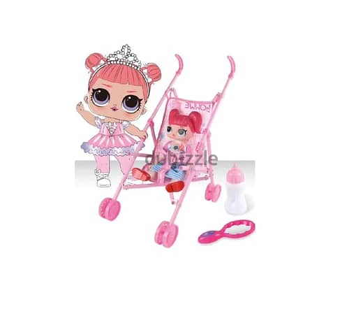 Lol doll pram online