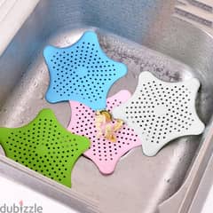 4 Piece Star Shaped Sink Strainers 0