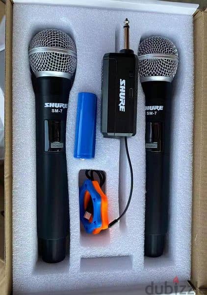 shure double mic wireless new not used Musical Instruments