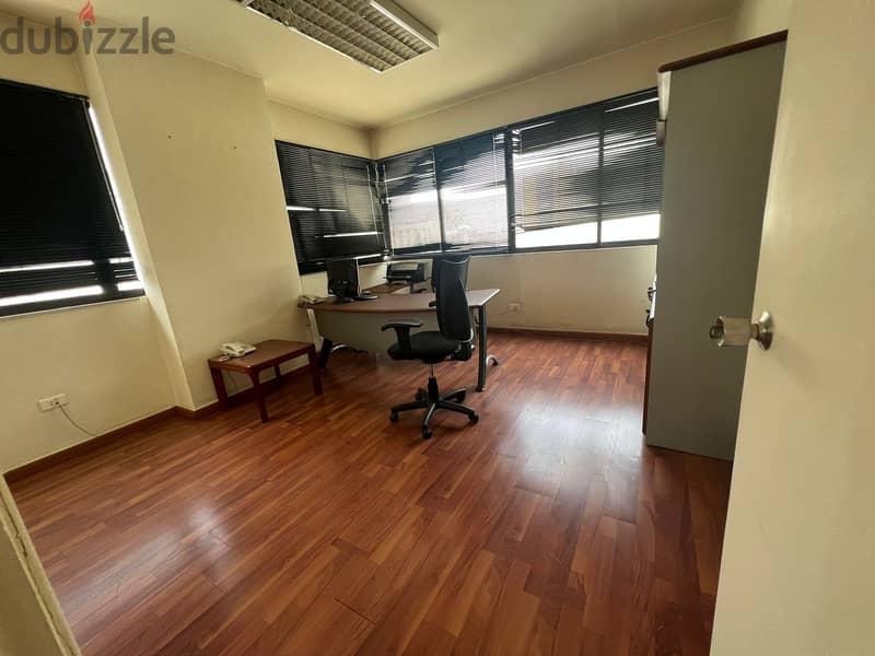 L12295-Furnished Office for Rent in Sin El Fil 3