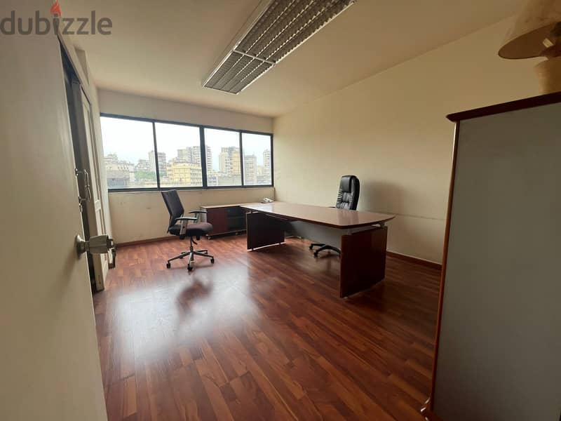 L12295-Furnished Office for Rent in Sin El Fil 4
