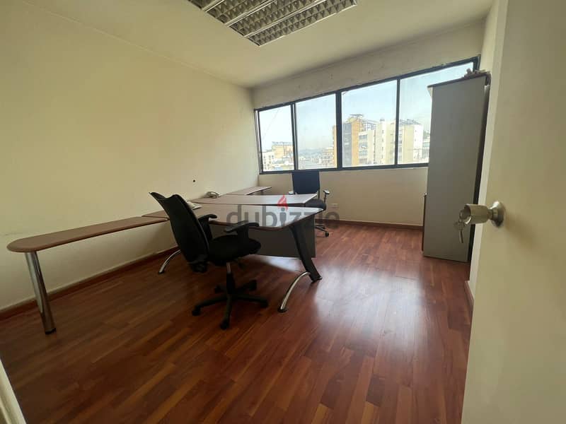 L12295-Furnished Office for Rent in Sin El Fil 6