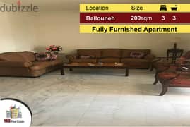 Ballouneh 200m2 | Full Furnished | Luxurious | View | Catch | 0