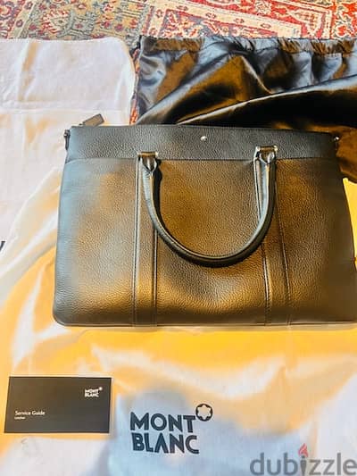 MONTBLANC Soft Leather Bag - Like New