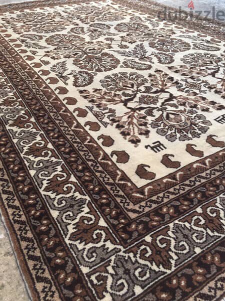 سجاد عجمي. قديم صباغ نباتي. Persian Carpet. Hand made 7