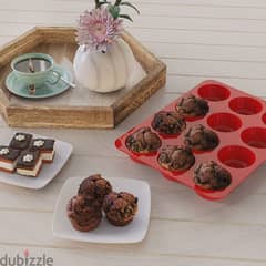 12 Cup Silicone Muffin Pan 0