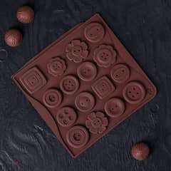 Button Silicone Chocolate Mold